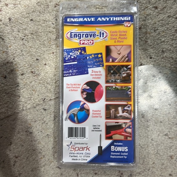 as seen on TV NEW NIP engrave it pro for metal wood glass plastic leather - Picture 4 of 4